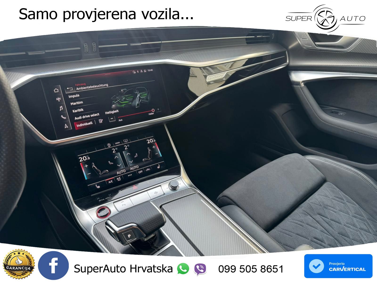 Audi RS6 Avant 4.0 TFSI V8 (600 KS) quattro Tiptronic