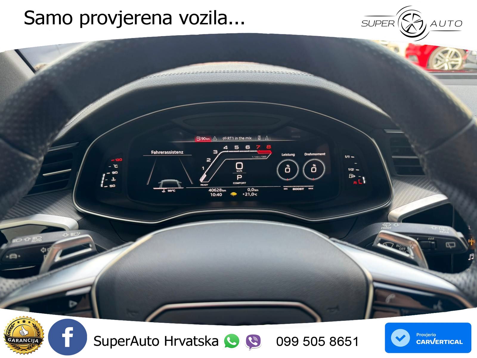 Audi RS6 Avant 4.0 TFSI V8 (600 KS) quattro Tiptronic