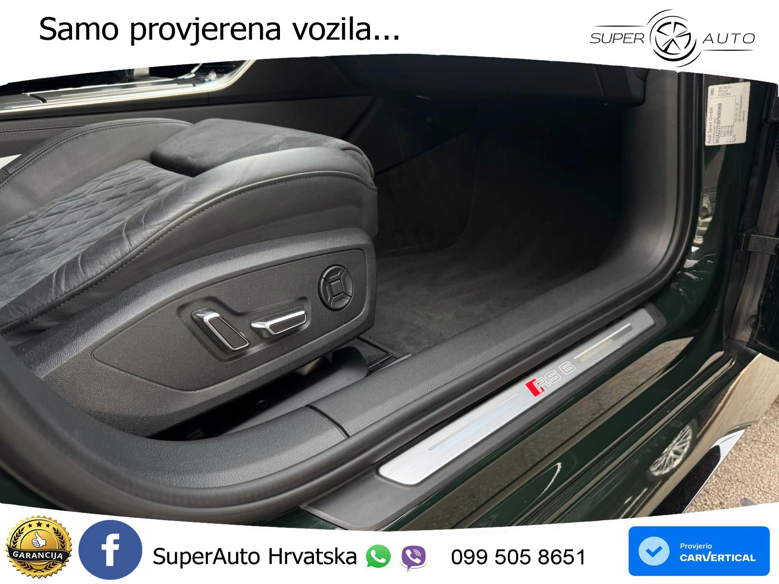 Audi RS6 Avant 4.0 TFSI V8 (600 KS) quattro Tiptronic