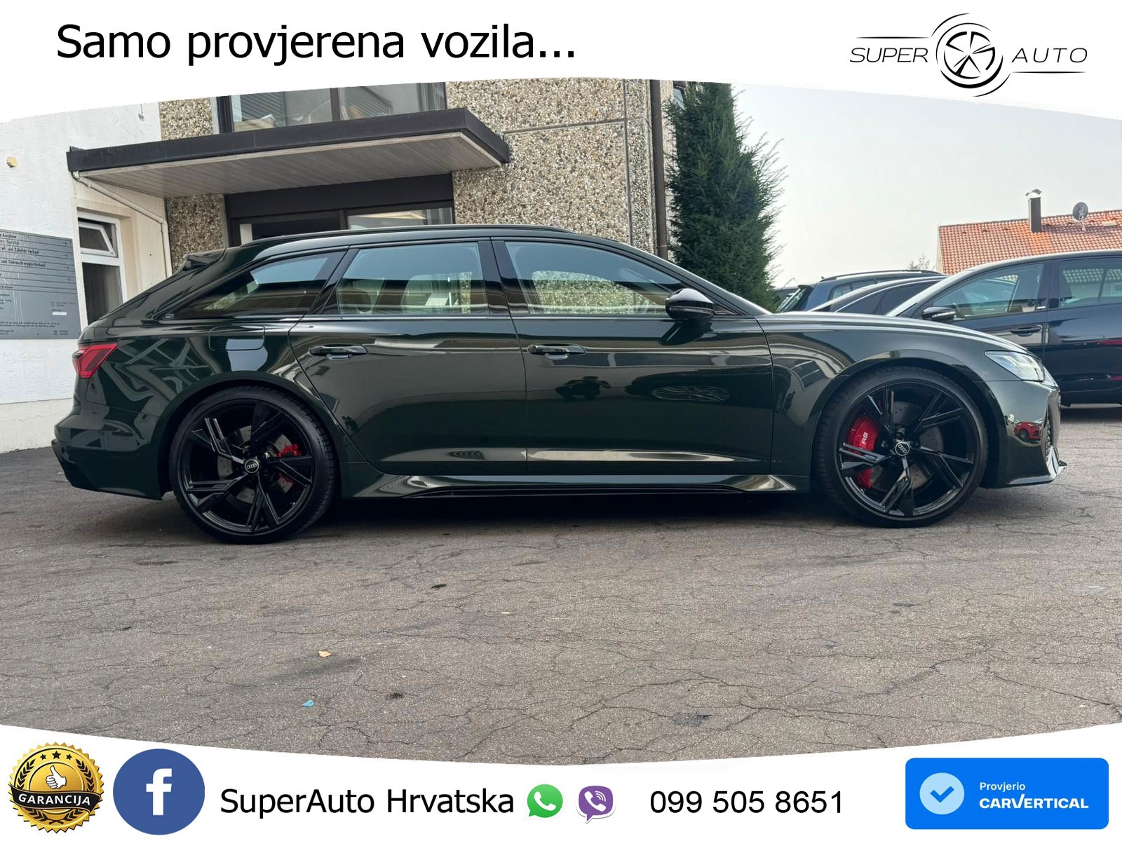 Audi RS6 Avant 4.0 TFSI V8 (600 KS) quattro Tiptronic