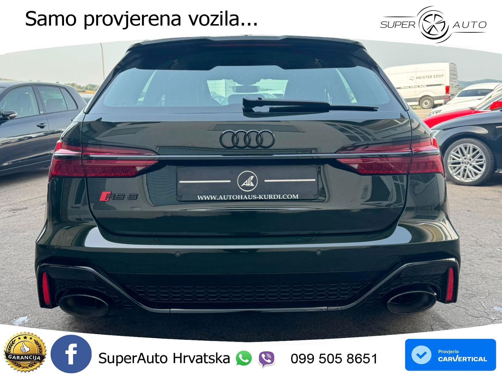 Audi RS6 Avant 4.0 TFSI V8 (600 KS) quattro Tiptronic