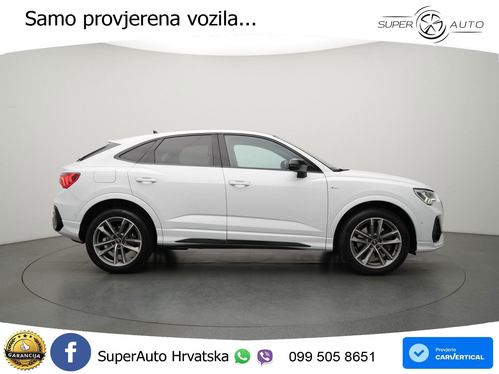 Audi Q3 Sportback 45 TFSIe (245 KS) S tronic S line LED+GR SJED+ACC