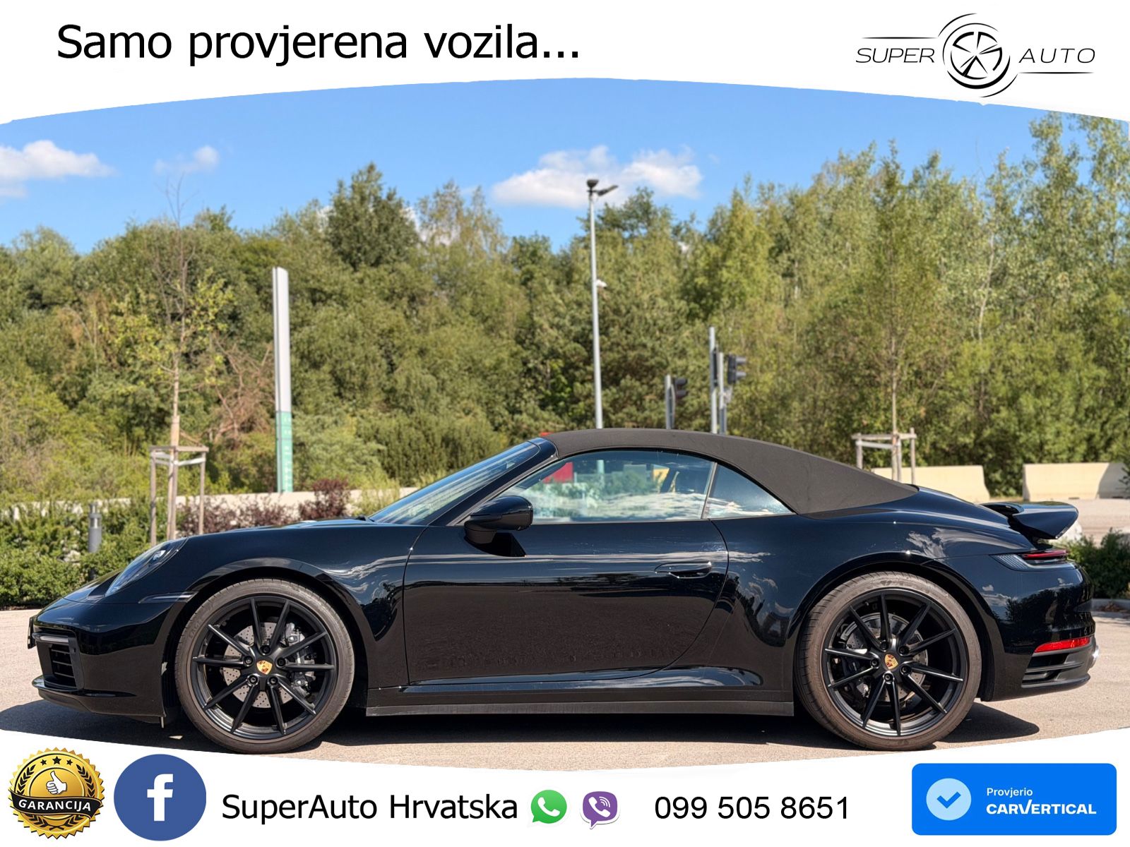 Porsche 911 Carrera Cabriolet 3.0 (385 KS) PDK ZRAČNI+ACC+GR SJED+KAM