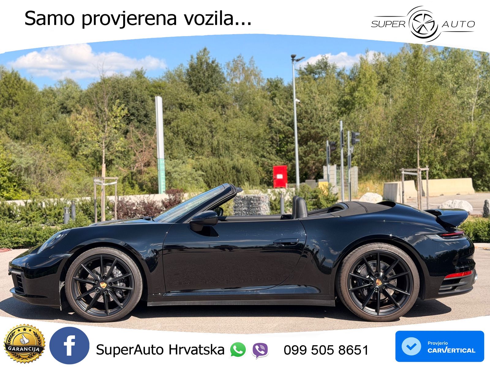Porsche 911 Carrera Cabriolet 3.0 (385 KS) PDK ZRAČNI+ACC+GR SJED+KAM