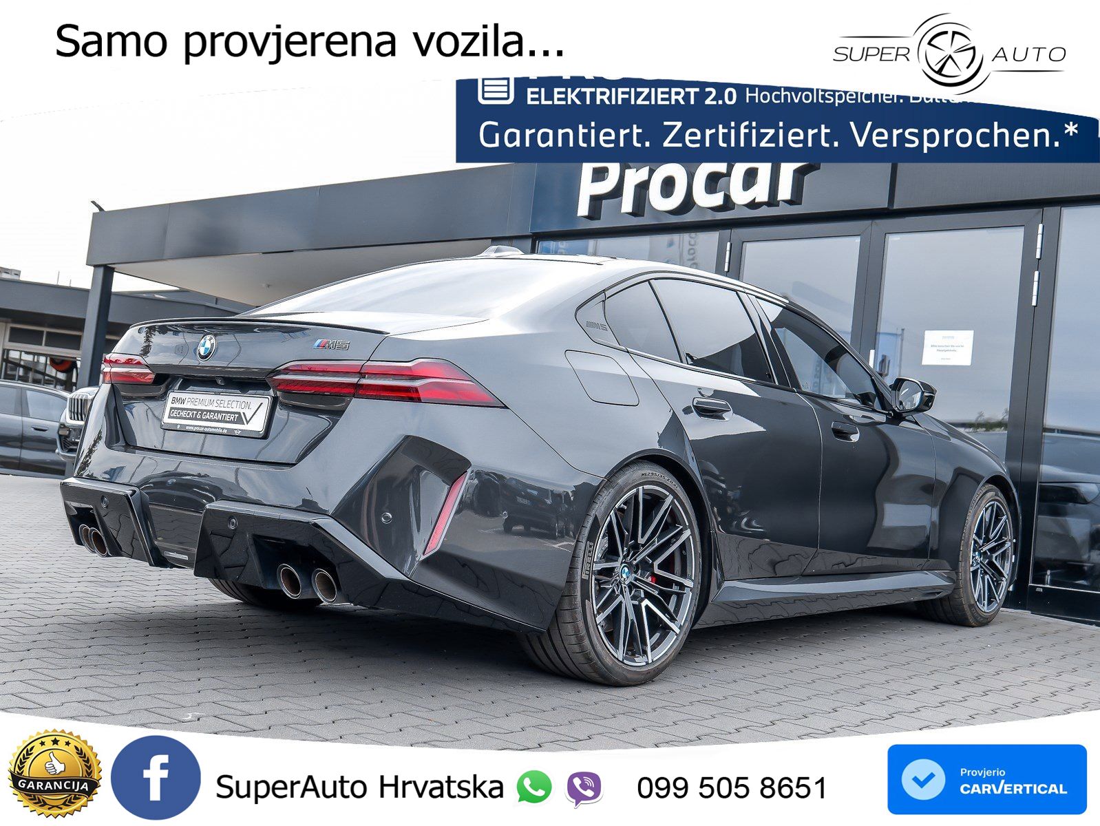 BMW M5 4.4 V8 (727 KS) xDrive Steptronic M Sport LED+GR SJED+ACC
