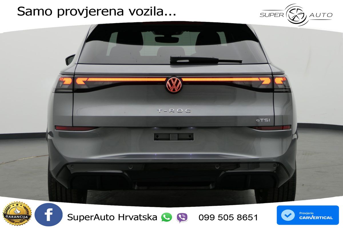 Volkswagen T-Roc 1.5 eTSI (150 KS)  DSG R-Line LED+GR SJED+ACC