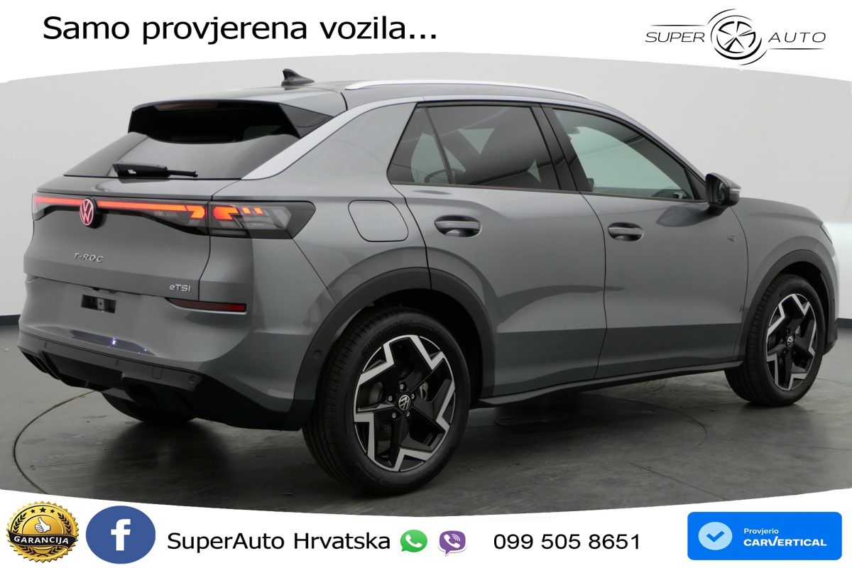 Volkswagen T-Roc 1.5 eTSI (150 KS)  DSG R-Line LED+GR SJED+ACC