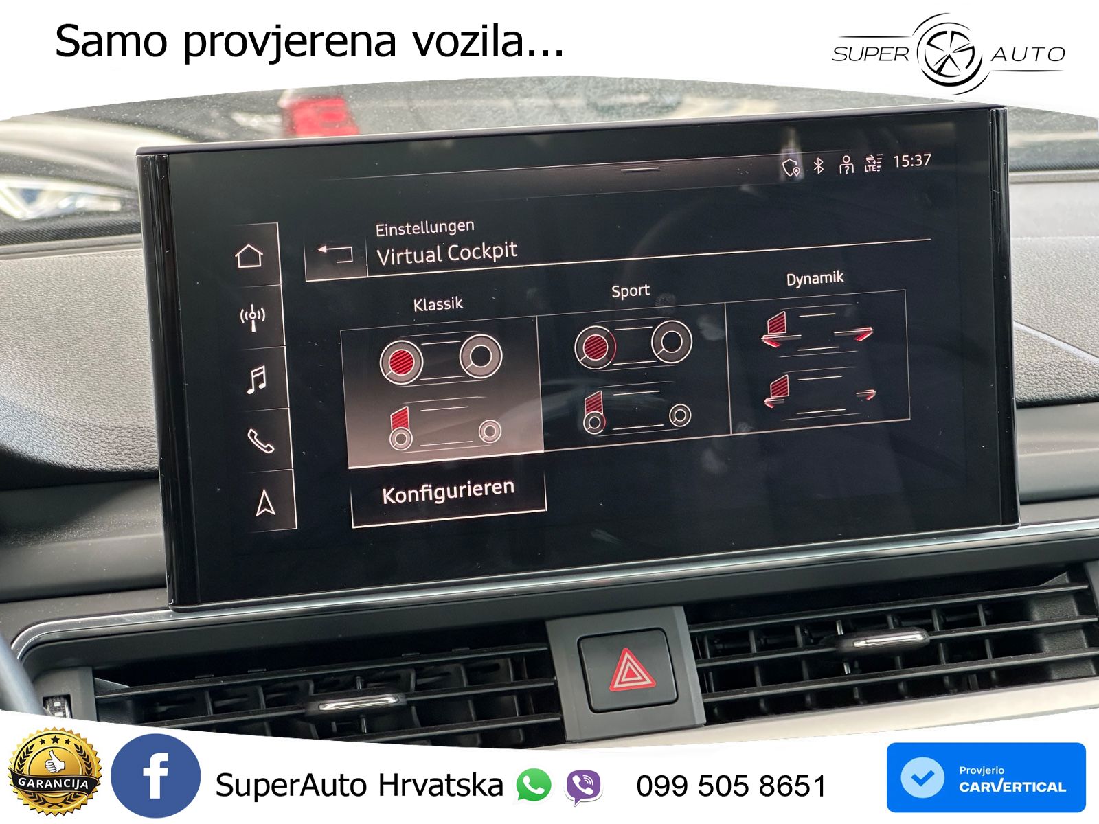 Audi A5 Sportback 40 TDI (190 KS) S tronic LED+GR SJED+ACC