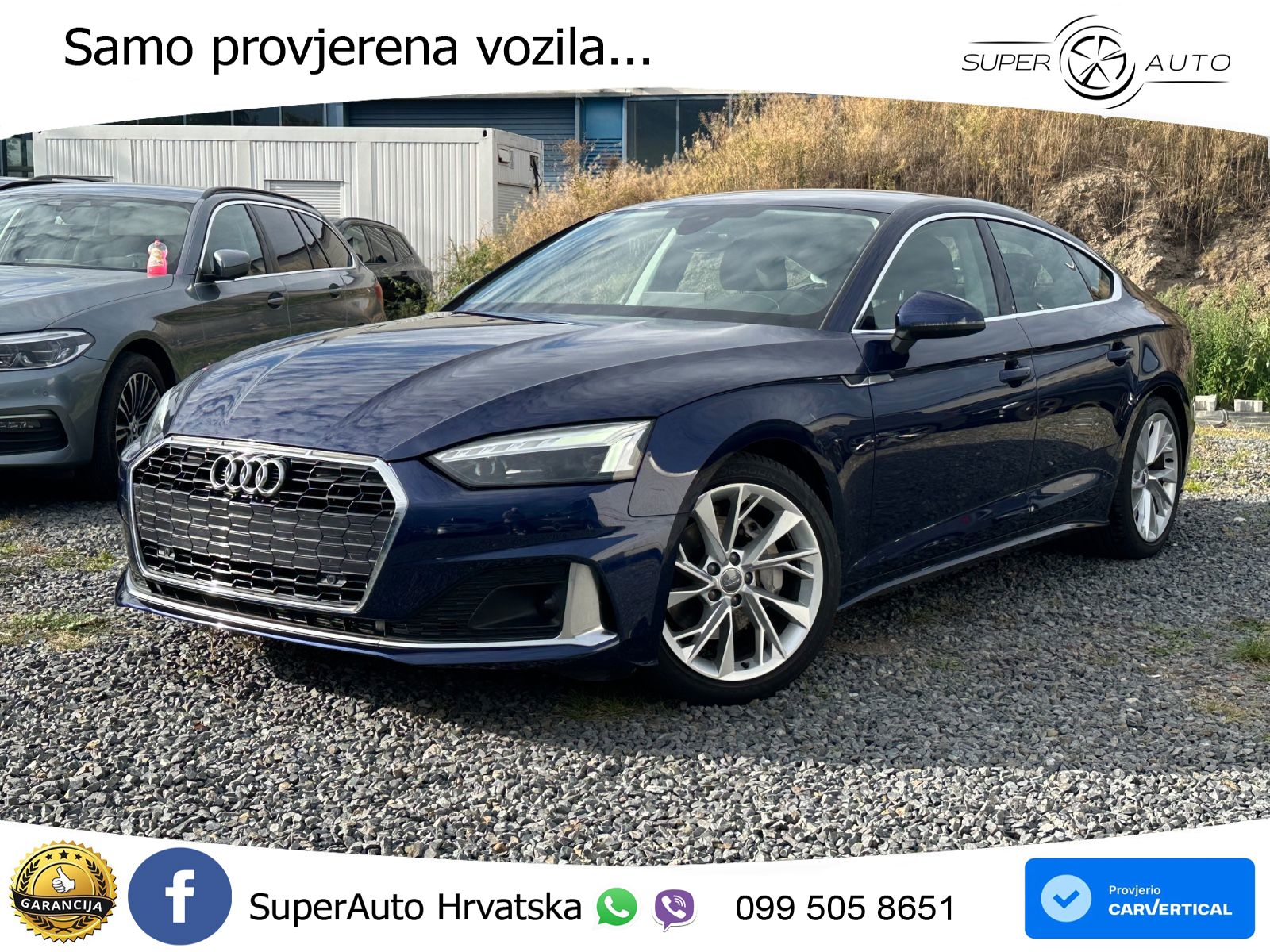 Audi A5 Sportback 40 TDI (190 KS) S tronic LED+GR SJED+ACC