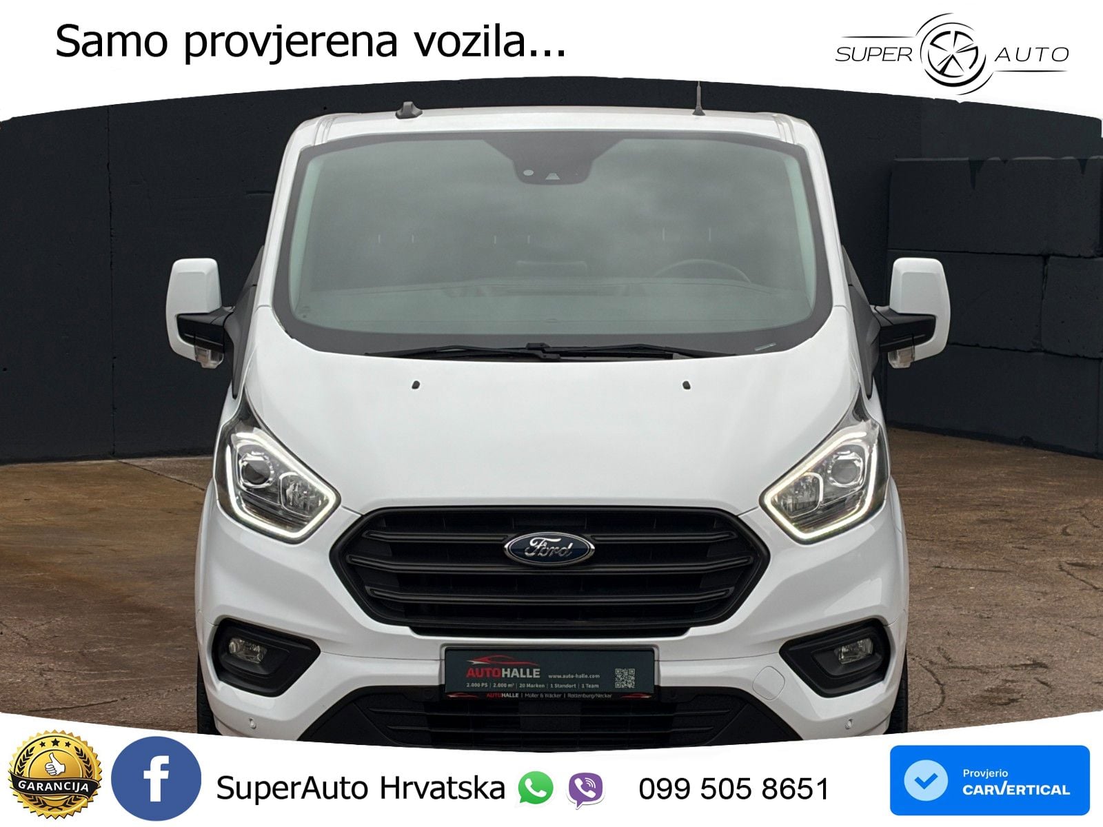 Ford Transit Custom 300 L2 H1 Trend Navi Kamera Temp. 105 KS