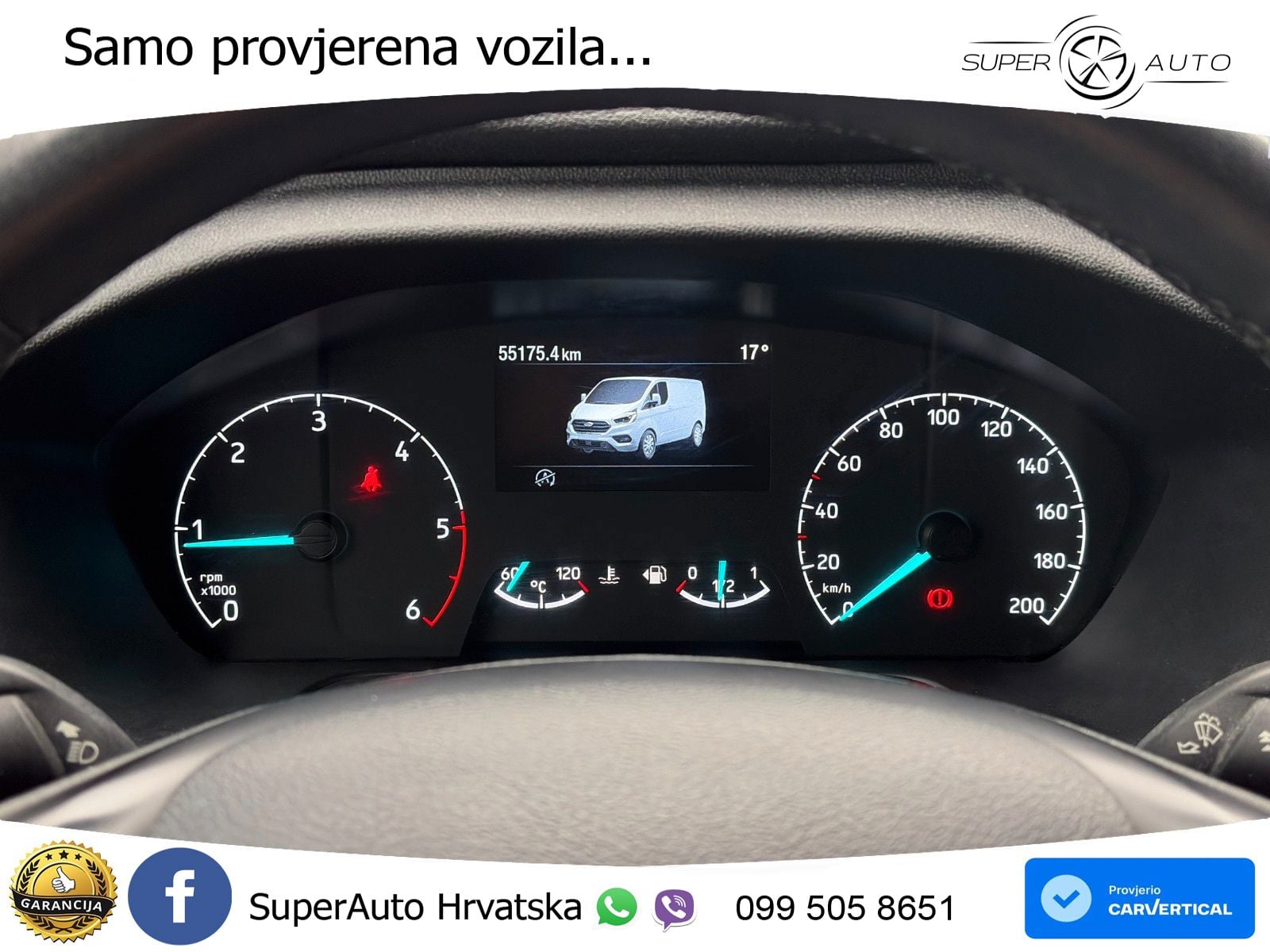 Ford Transit Custom 300 L2 H1 Trend Navi Kamera Temp. 105 KS