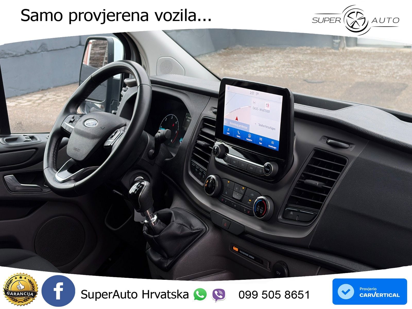 Ford Transit Custom 300 L2 H1 Trend Navi Kamera Temp. 105 KS
