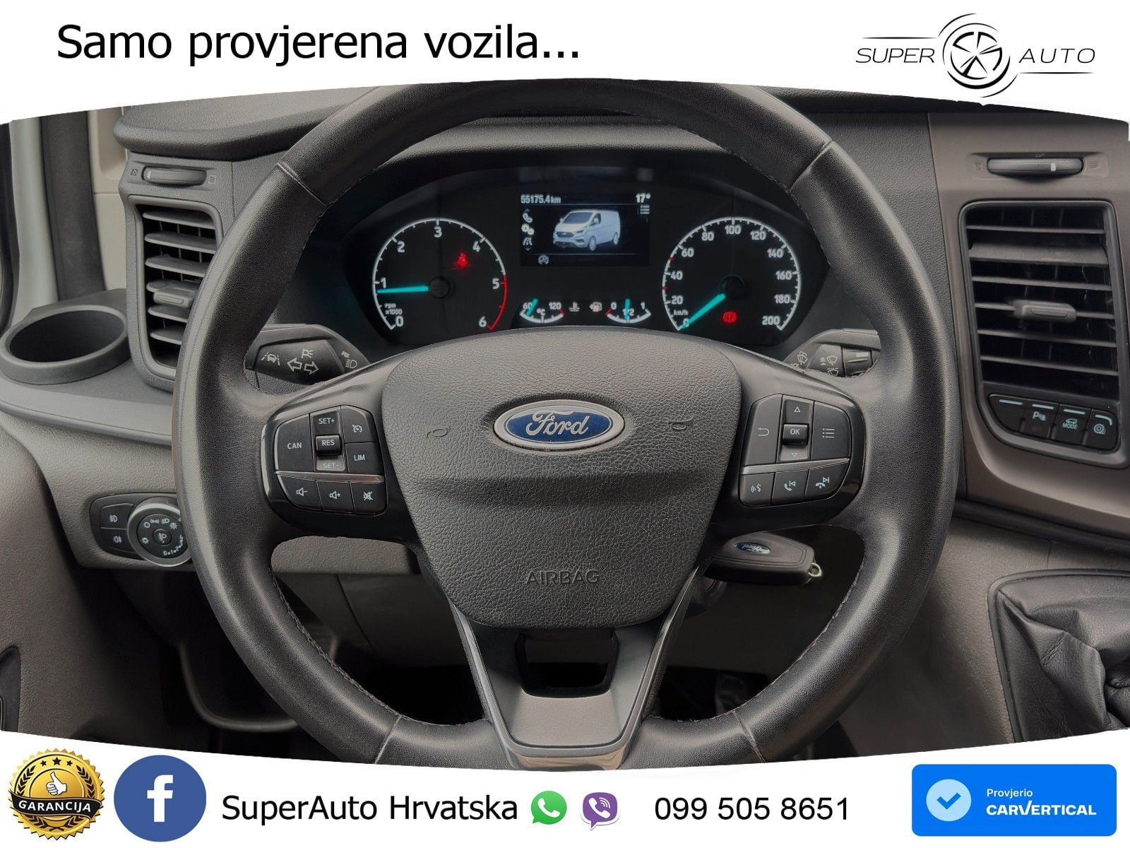 Ford Transit Custom 300 L2 H1 Trend Navi Kamera Temp. 105 KS