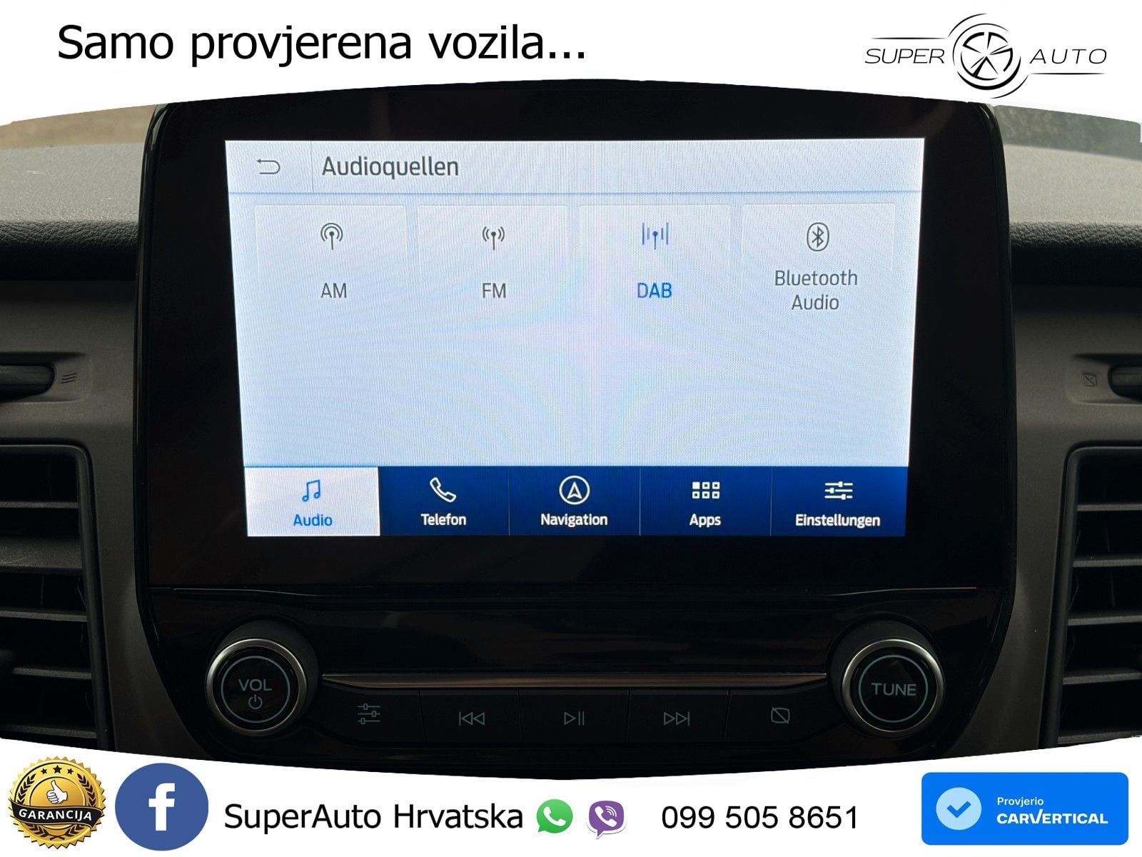 Ford Transit Custom 300 L2 H1 Trend Navi Kamera Temp. 105 KS
