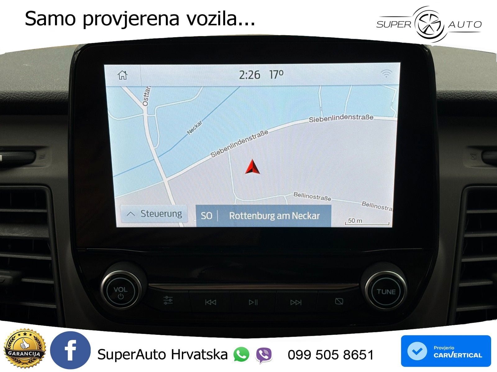 Ford Transit Custom 300 L2 H1 Trend Navi Kamera Temp. 105 KS