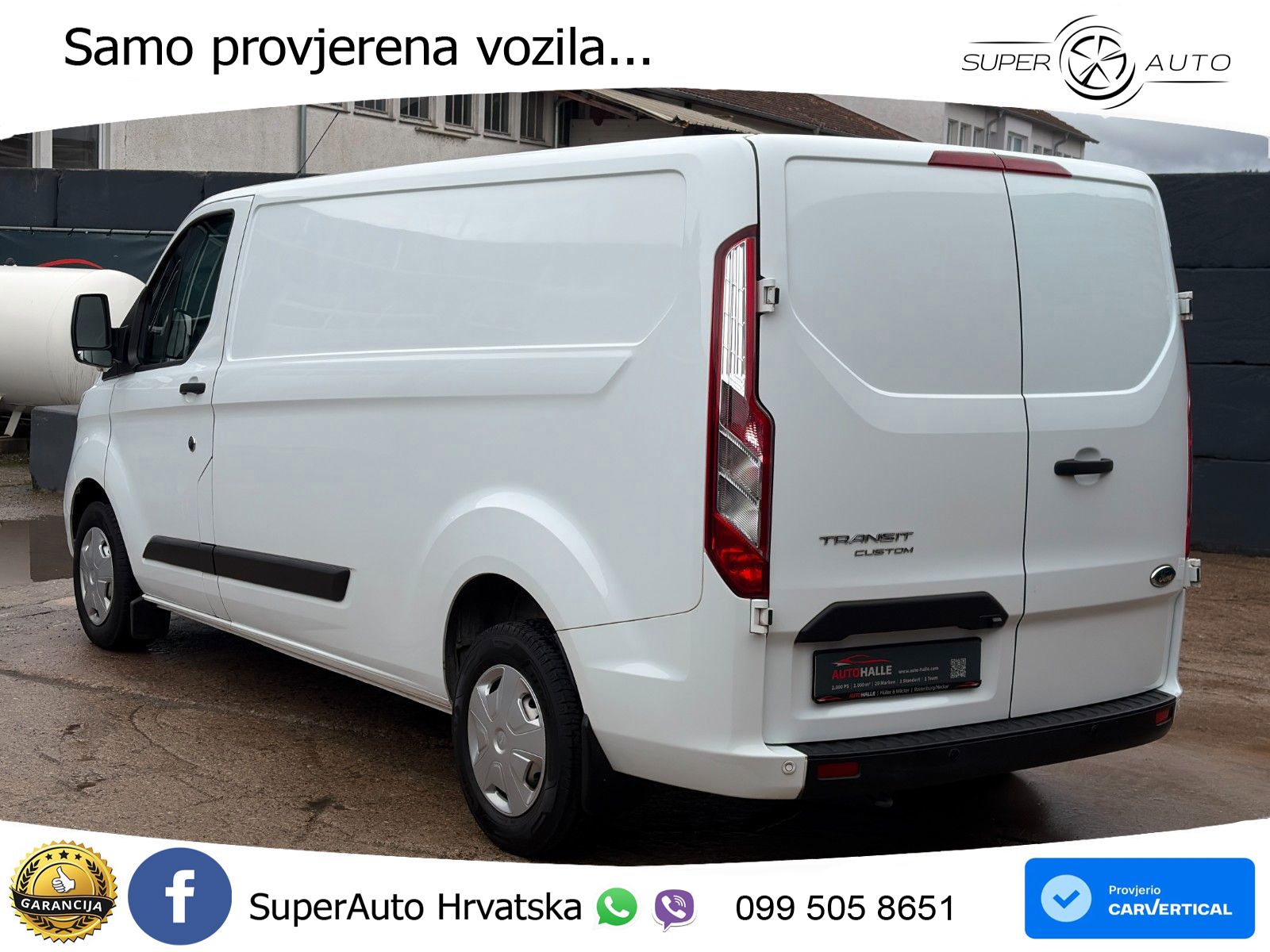 Ford Transit Custom 300 L2 H1 Trend Navi Kamera Temp. 105 KS