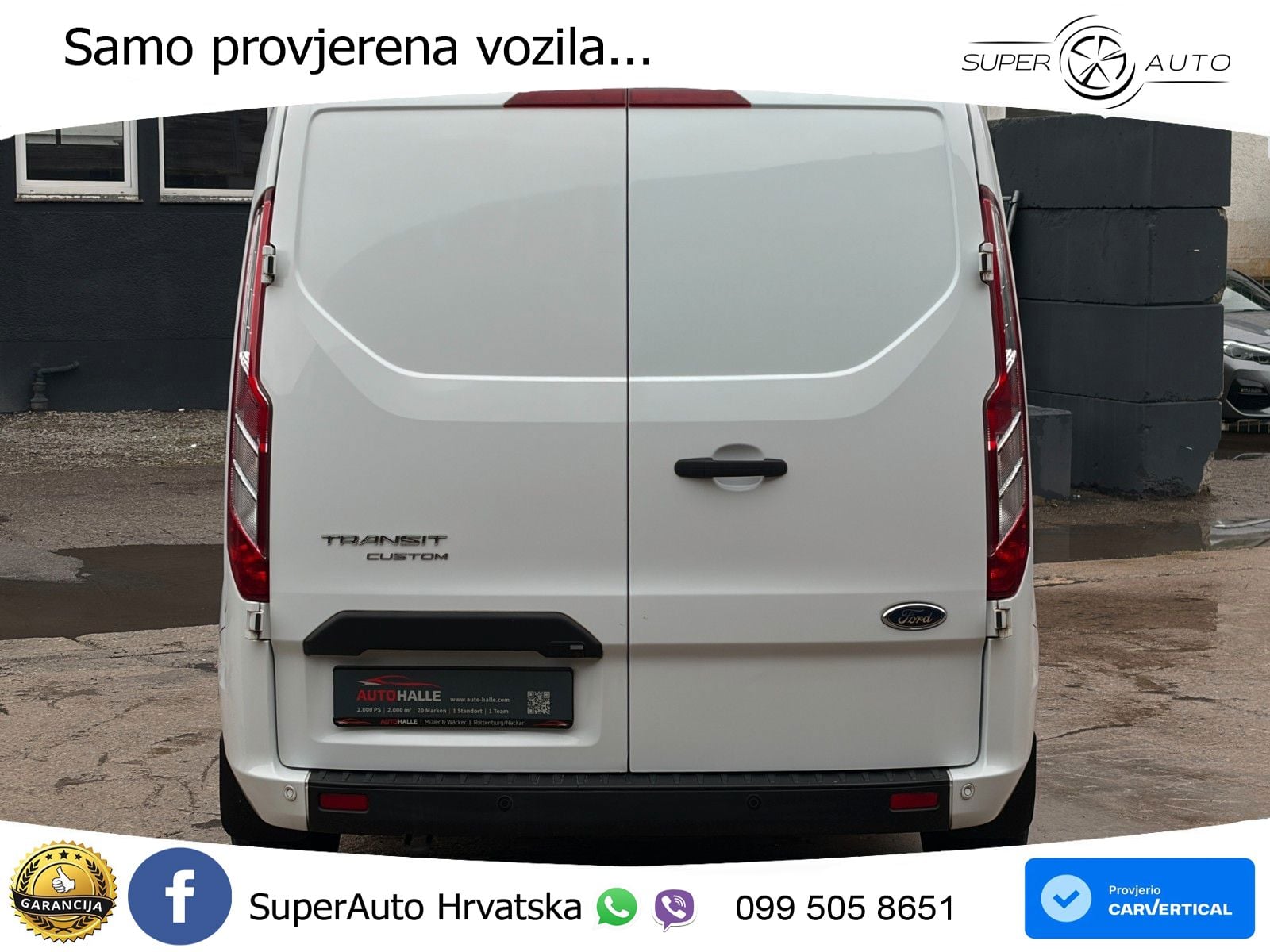 Ford Transit Custom 300 L2 H1 Trend Navi Kamera Temp. 105 KS