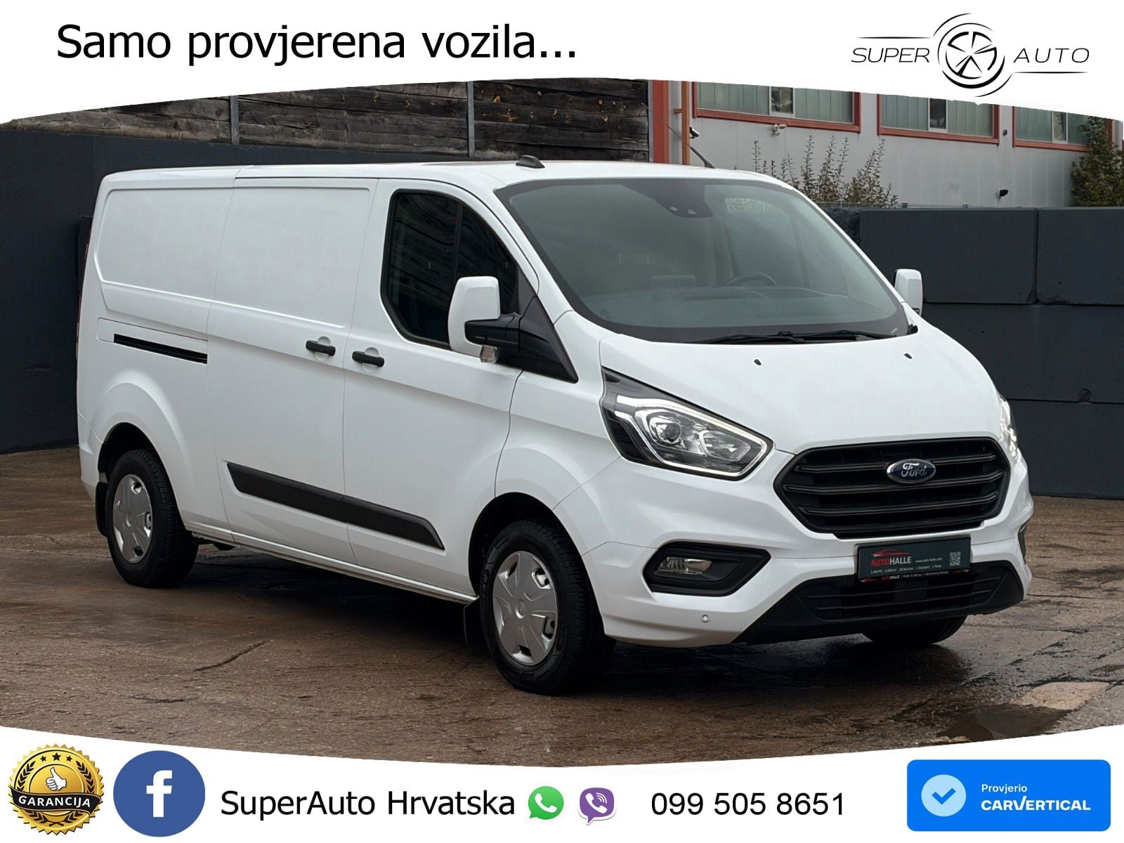 Ford Transit Custom 300 L2 H1 Trend Navi Kamera Temp. 105 KS