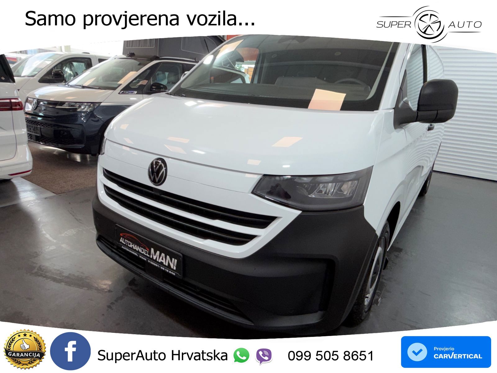 Volkswagen T7 Transporter /Kamera/PDC/DAB/5.J-Garantie/ 150 KS