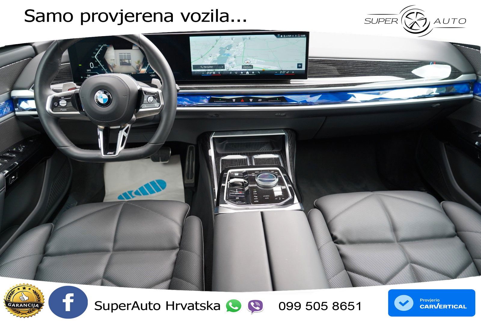 BMW 740d (299 KS) xDrive Steptronic M Sport ACC+HEAD+4xGR SJED+360+PANO