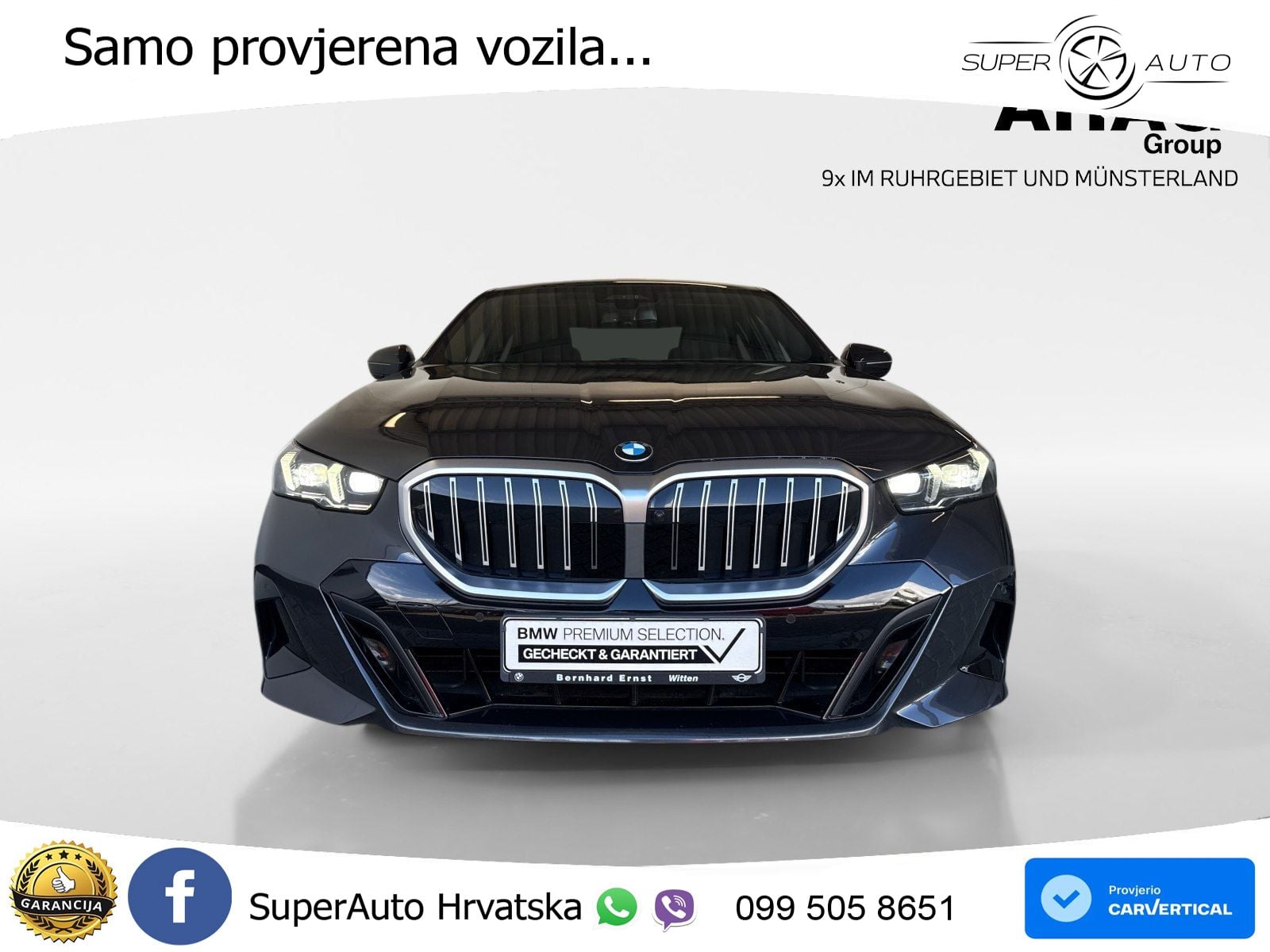 BMW 520i (208 KS) Steptronic M Sport ACC+HEAD+4xGR SJED+360+PANO