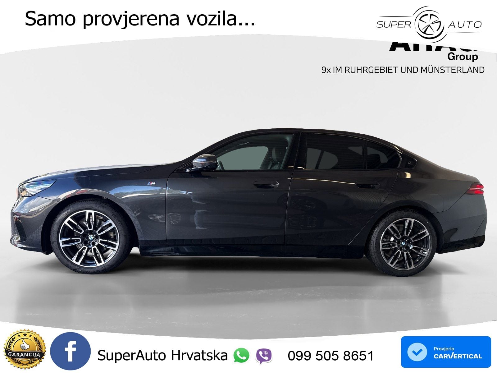 BMW 520i (208 KS) Steptronic M Sport ACC+HEAD+4xGR SJED+360+PANO