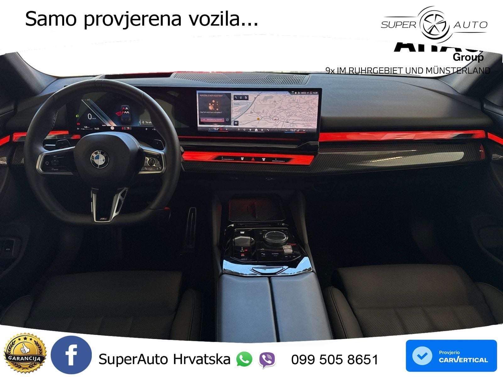 BMW 520i (208 KS) Steptronic M Sport ACC+HEAD+4xGR SJED+360+PANO