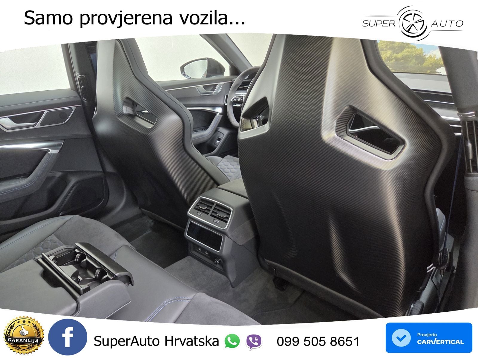 Audi RS6 Avant 4.0 TFSI V8 performance (630 KS)  quattro tiptronic ZRAČNI+ACC+GR SJED+KAM+PANO