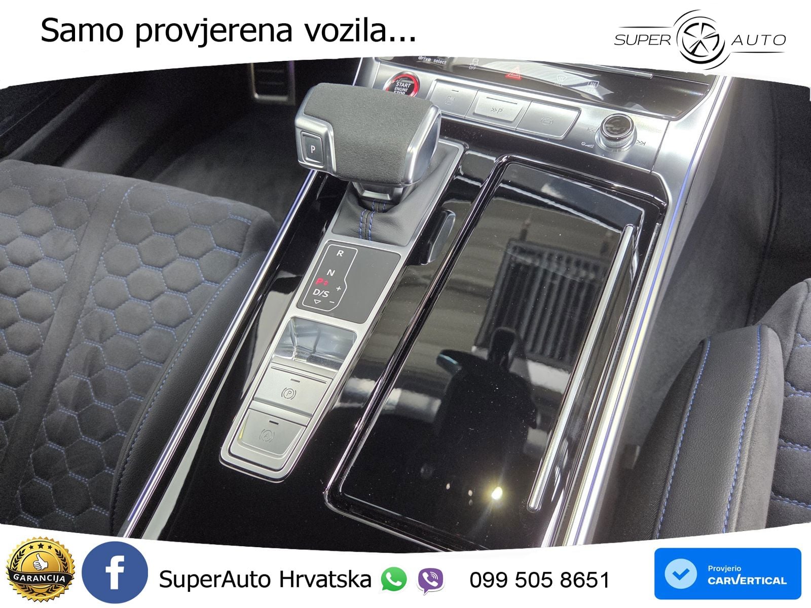 Audi RS6 Avant 4.0 TFSI V8 performance (630 KS)  quattro tiptronic ZRAČNI+ACC+GR SJED+KAM+PANO