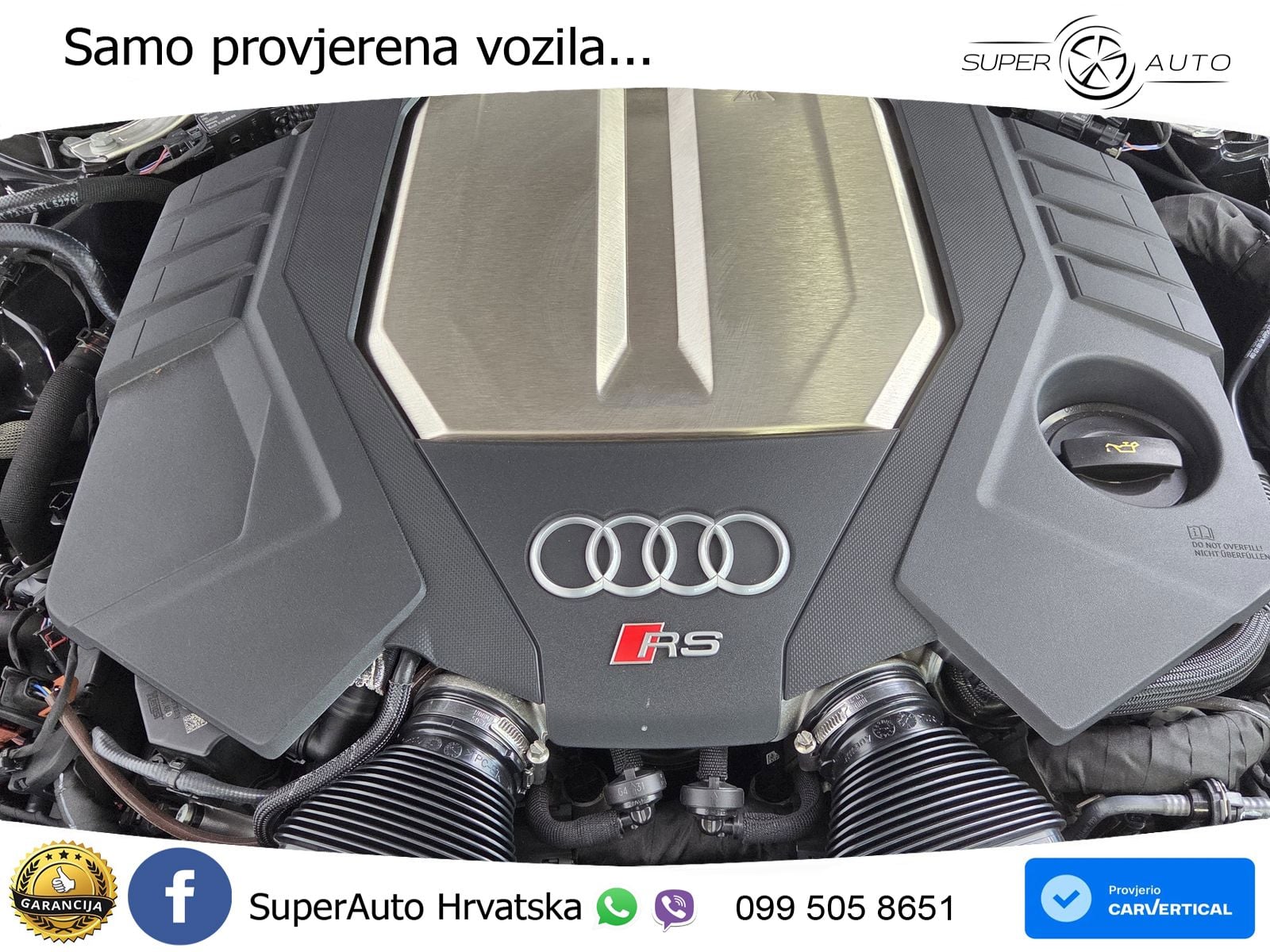 Audi RS6 Avant 4.0 TFSI V8 performance (630 KS)  quattro tiptronic ZRAČNI+ACC+GR SJED+KAM+PANO