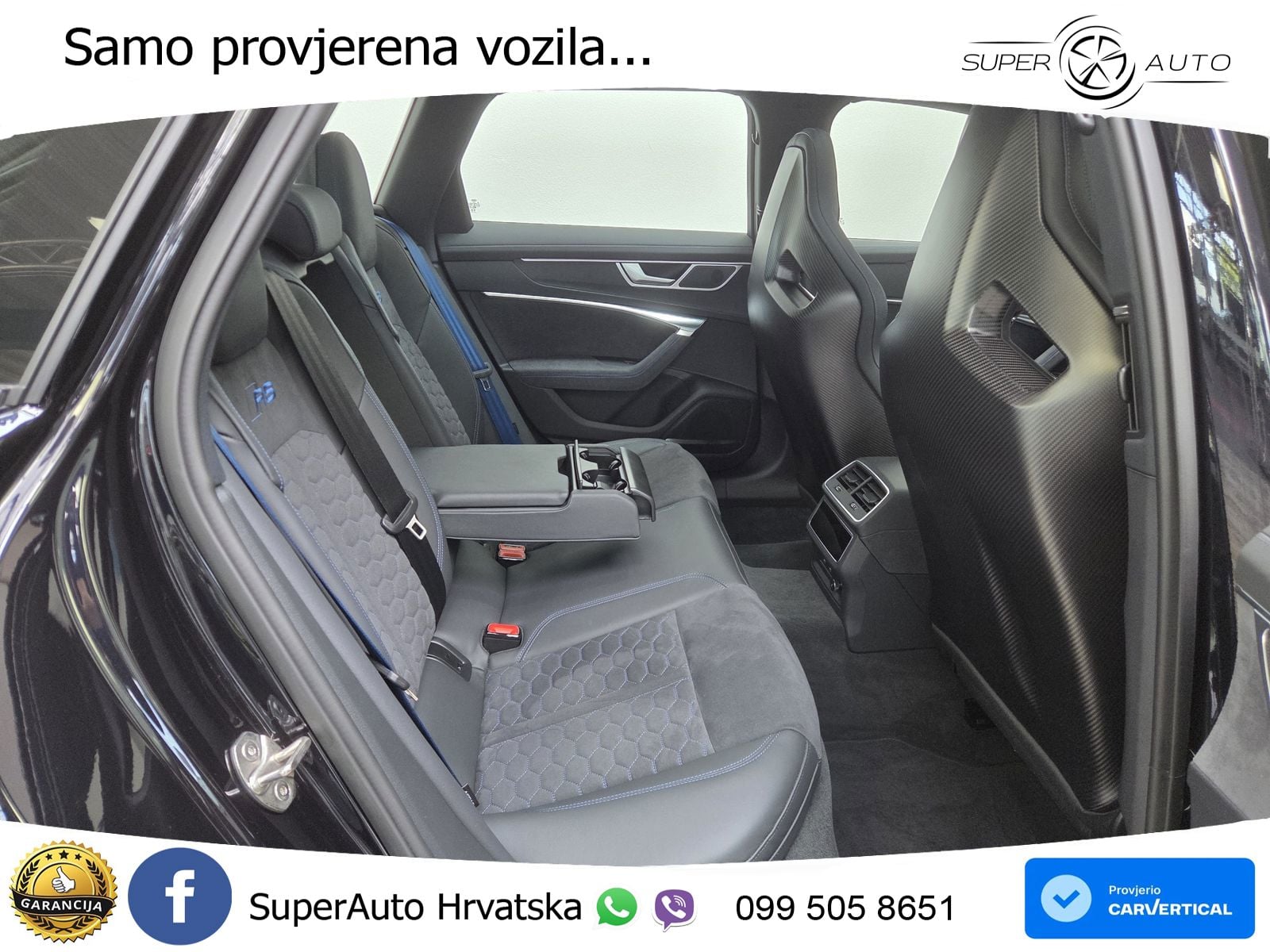 Audi RS6 Avant 4.0 TFSI V8 performance (630 KS)  quattro tiptronic ZRAČNI+ACC+GR SJED+KAM+PANO