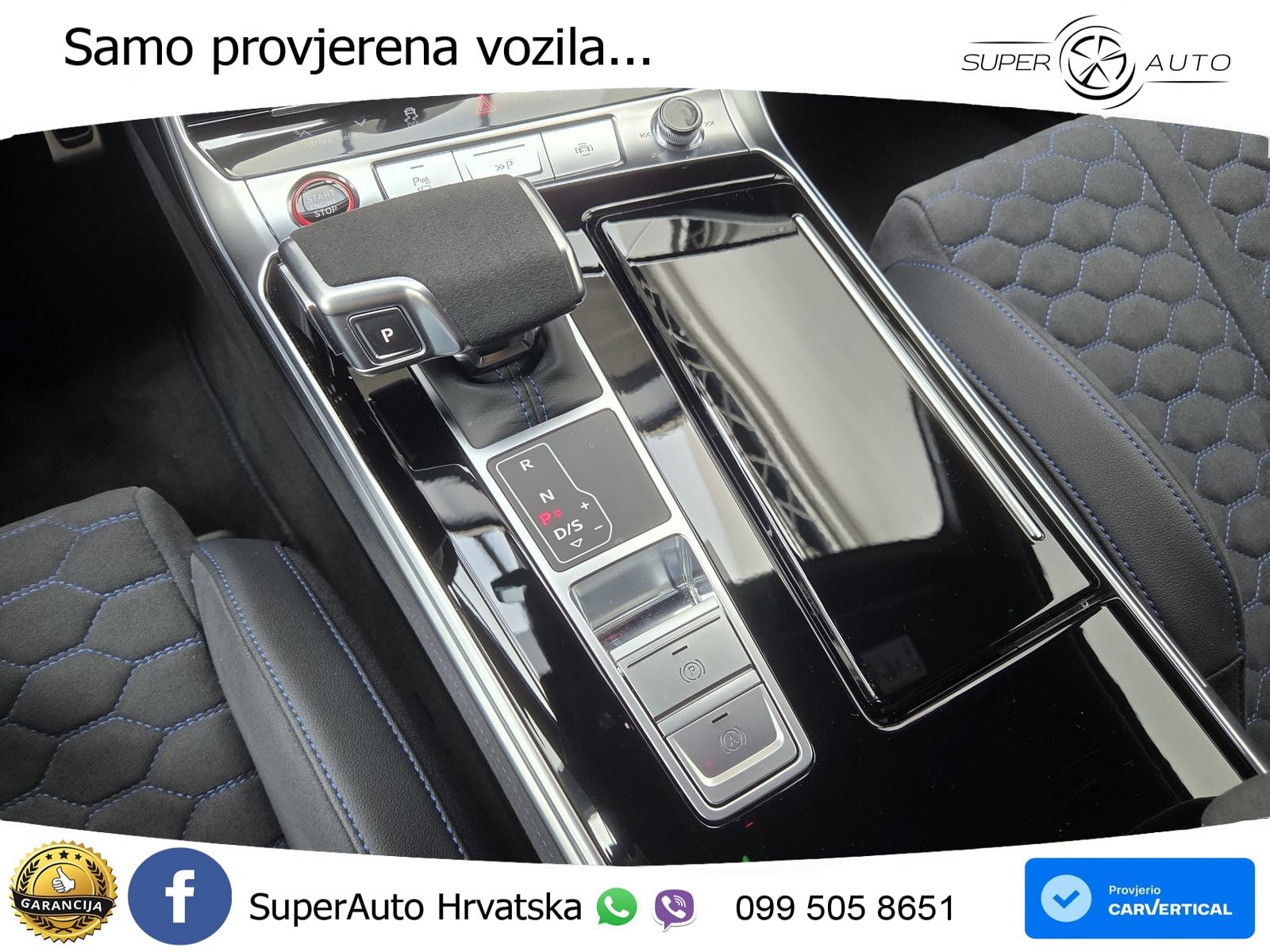Audi RS6 Avant 4.0 TFSI V8 performance (630 KS)  quattro tiptronic ZRAČNI+ACC+GR SJED+KAM+PANO
