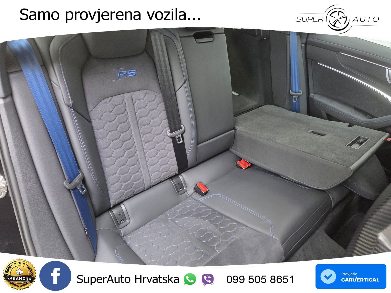 Audi RS6 Avant 4.0 TFSI V8 performance (630 KS)  quattro tiptronic ZRAČNI+ACC+GR SJED+KAM+PANO