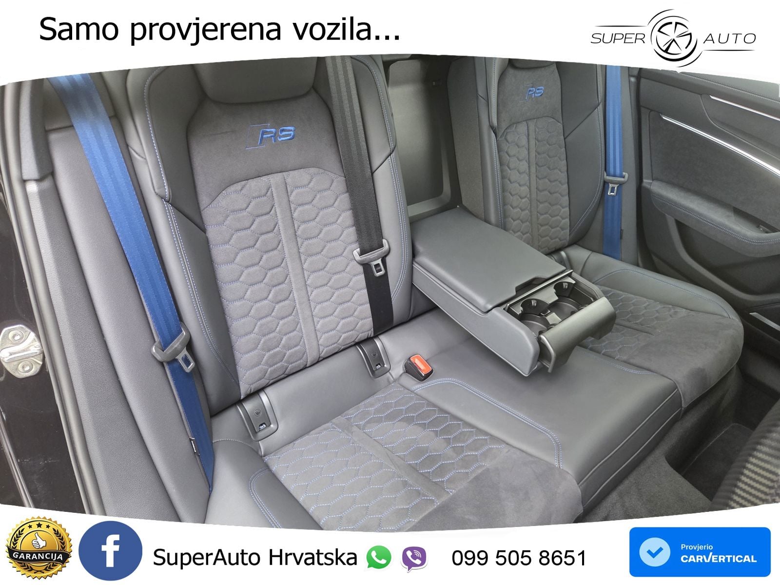 Audi RS6 Avant 4.0 TFSI V8 performance (630 KS)  quattro tiptronic ZRAČNI+ACC+GR SJED+KAM+PANO