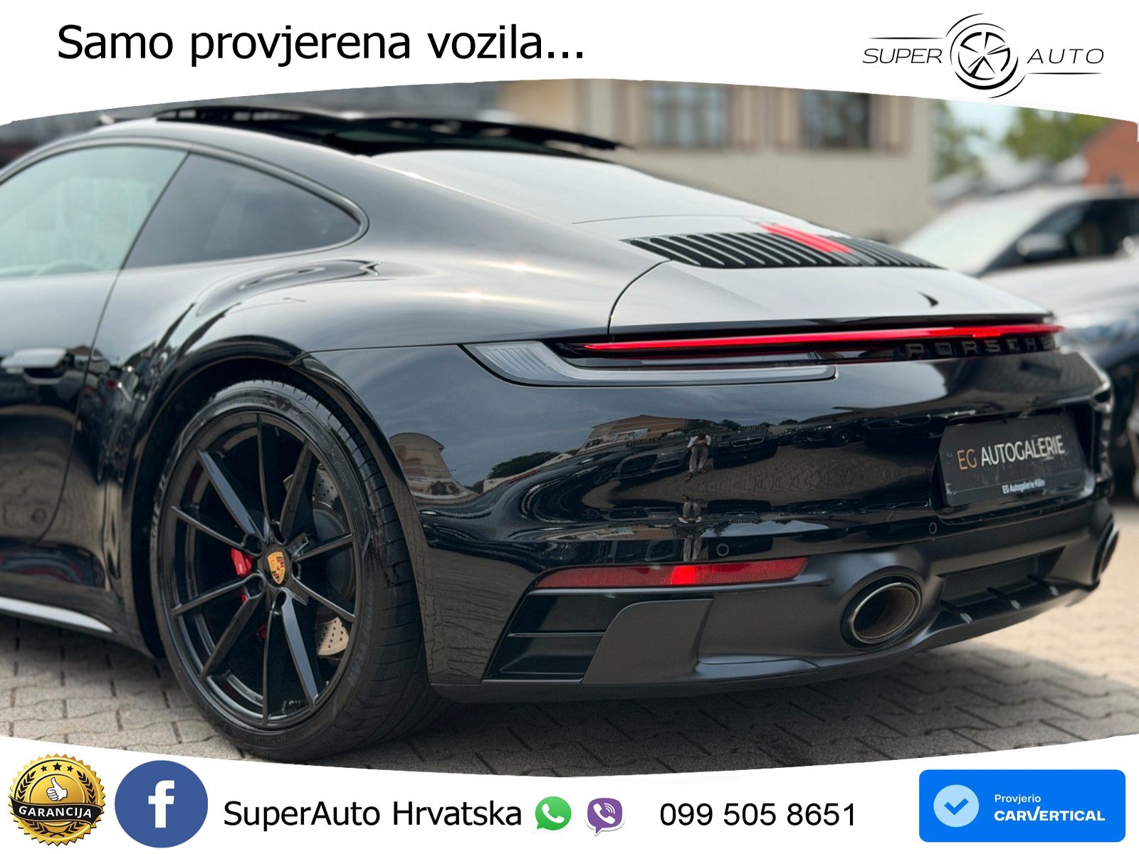 Porsche 911 Carrera S 3.0 (450 KS) PDK ZRAČNI+ACC+GR SJED+KAM+PANO