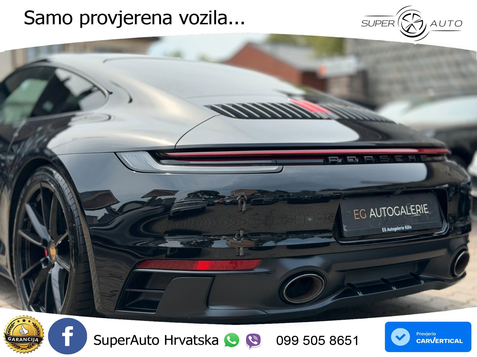 Porsche 911 Carrera S 3.0 (450 KS) PDK ZRAČNI+ACC+GR SJED+KAM+PANO