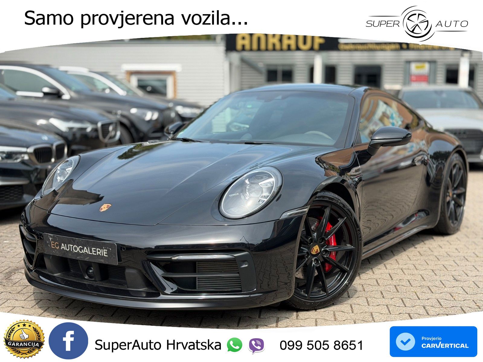 Porsche 911 Carrera S 3.0 (450 KS) PDK ZRAČNI+ACC+GR SJED+KAM+PANO
