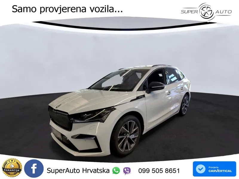 Škoda Enyaq iV 80x 82 kWh (265 KS) AWD SportLine LED+GR SJED+ACC