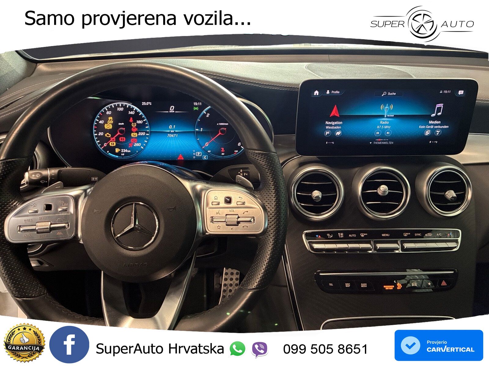 Mercedes GLC Coupe 300d (245 KS) 4MATIC G-TRONIC AMG LED+GR SJED+ACC