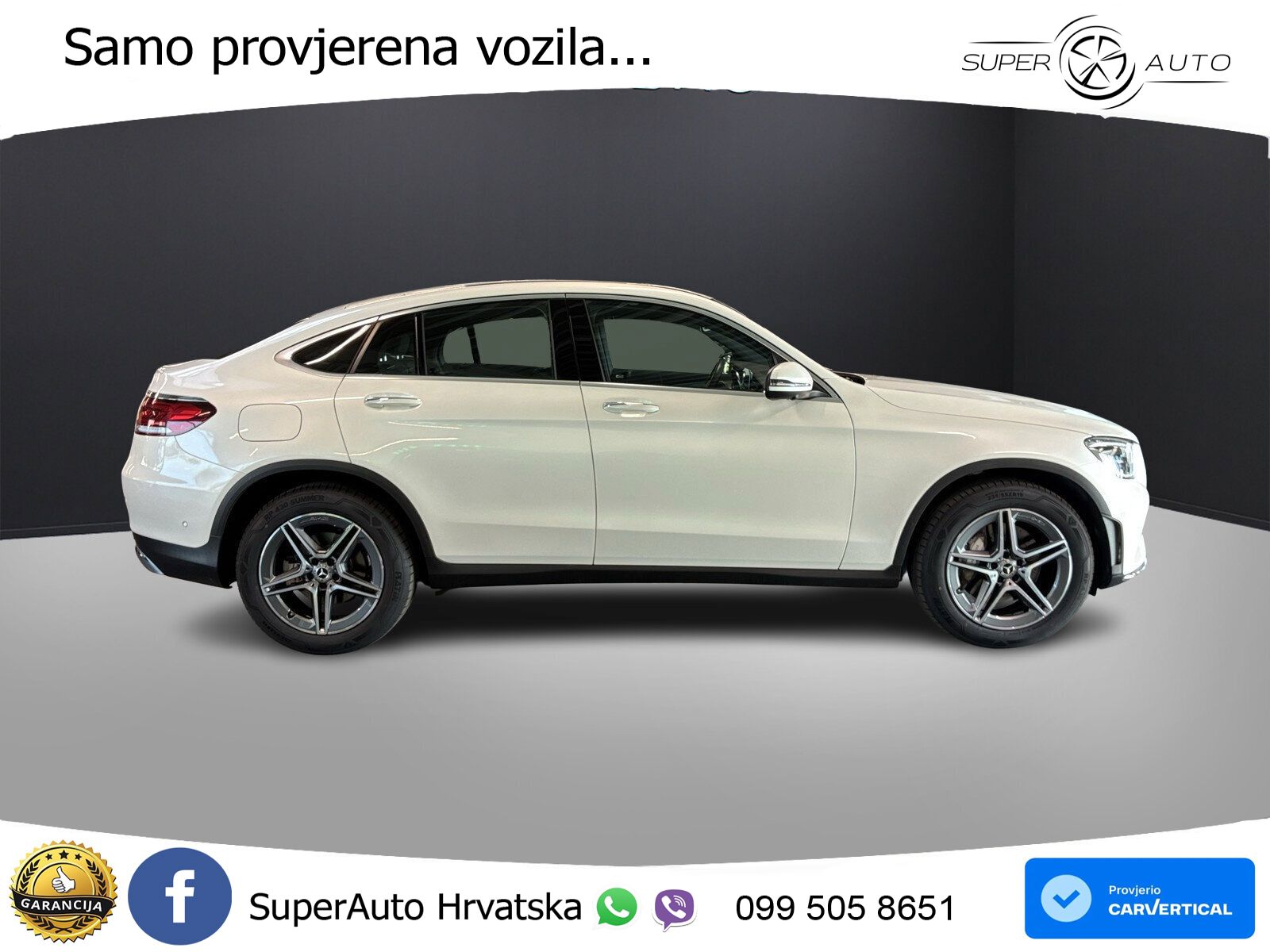 Mercedes GLC Coupe 300d (245 KS) 4MATIC G-TRONIC AMG LED+GR SJED+ACC
