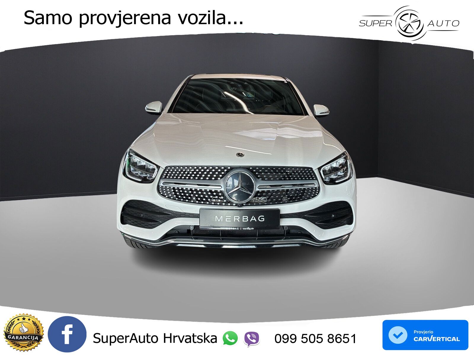 Mercedes GLC Coupe 300d (245 KS) 4MATIC G-TRONIC AMG LED+GR SJED+ACC
