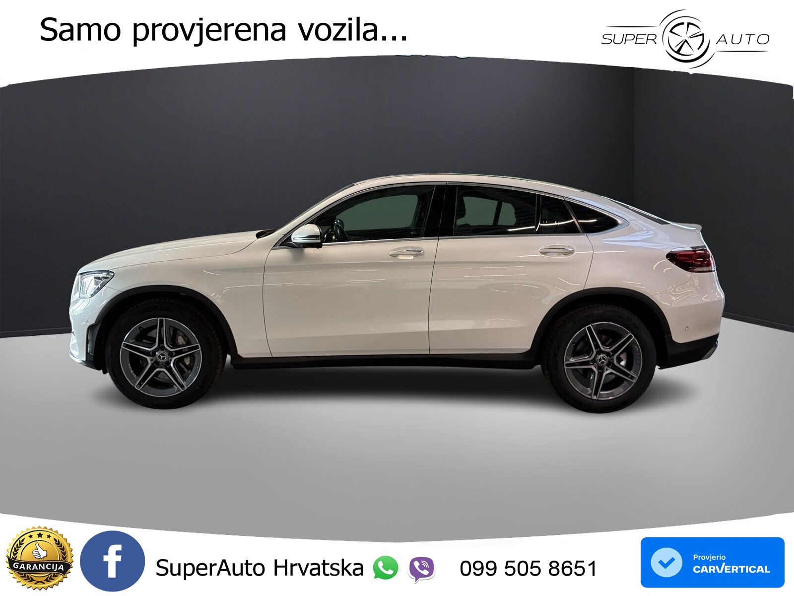 Mercedes GLC Coupe 300d (245 KS) 4MATIC G-TRONIC AMG LED+GR SJED+ACC