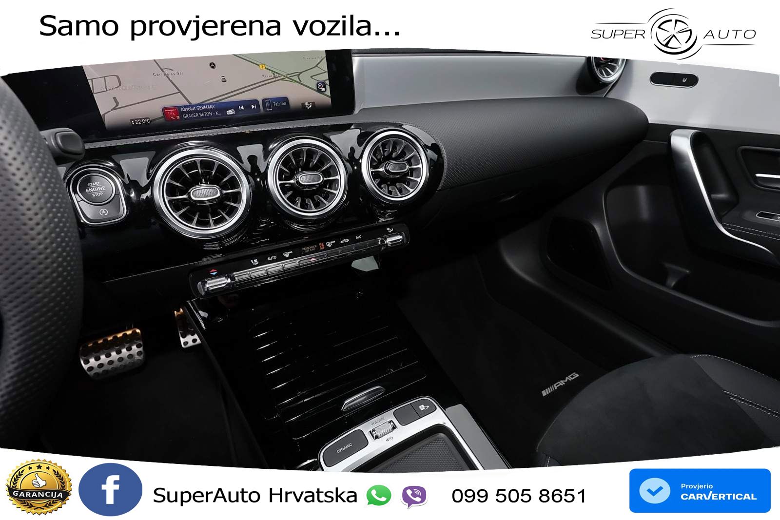 Mercedes-Benz A 200 7G-DCT AMG LED+GR SJED+ACC