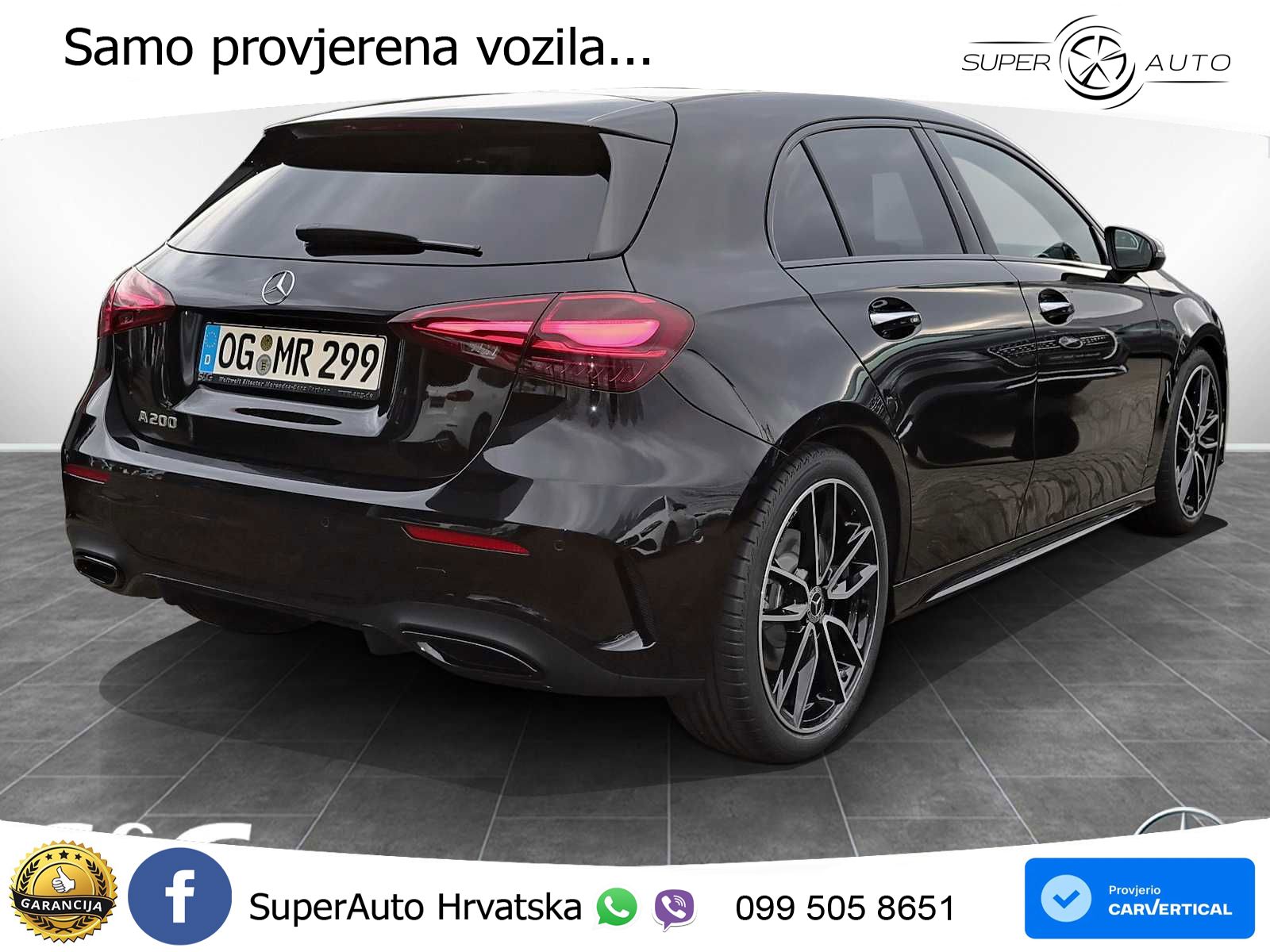 Mercedes-Benz A 200 7G-DCT AMG LED+GR SJED+ACC