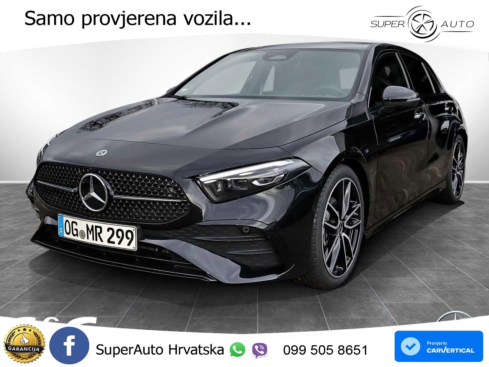 Mercedes-Benz A 200 7G-DCT AMG LED+GR SJED+ACC