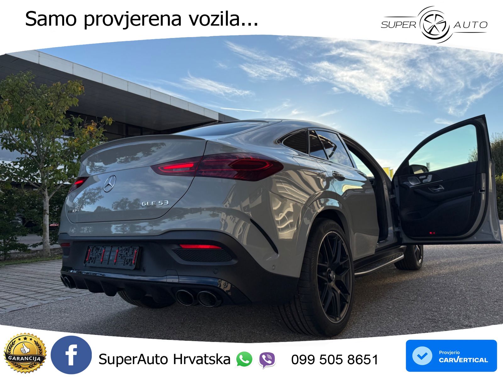 Mercedes AMG GLE Coupe 53 (435 KS) EQ Boost 4MATIC+ AMG SPEEDSHIFT TCT 9G ACC+HEAD+4xGR SJED+360+PANO