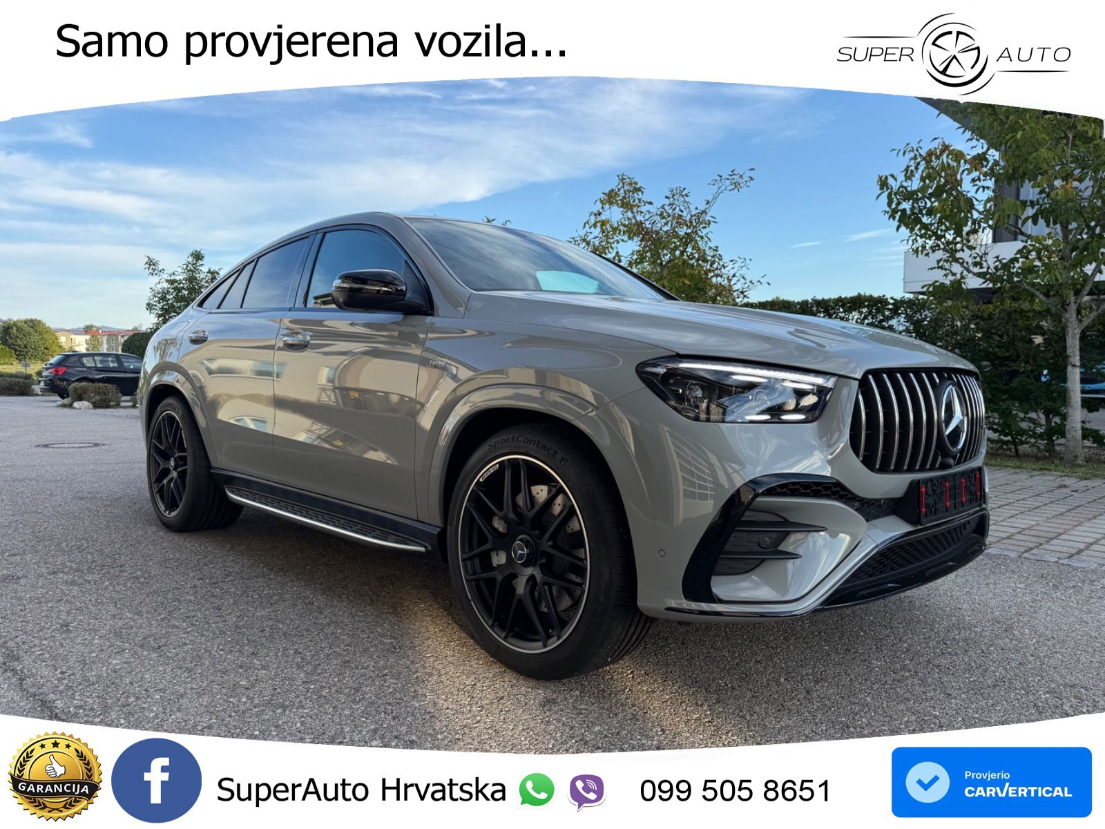 Mercedes AMG GLE Coupe 53 (435 KS) EQ Boost 4MATIC+ AMG SPEEDSHIFT TCT 9G ACC+HEAD+4xGR SJED+360+PANO