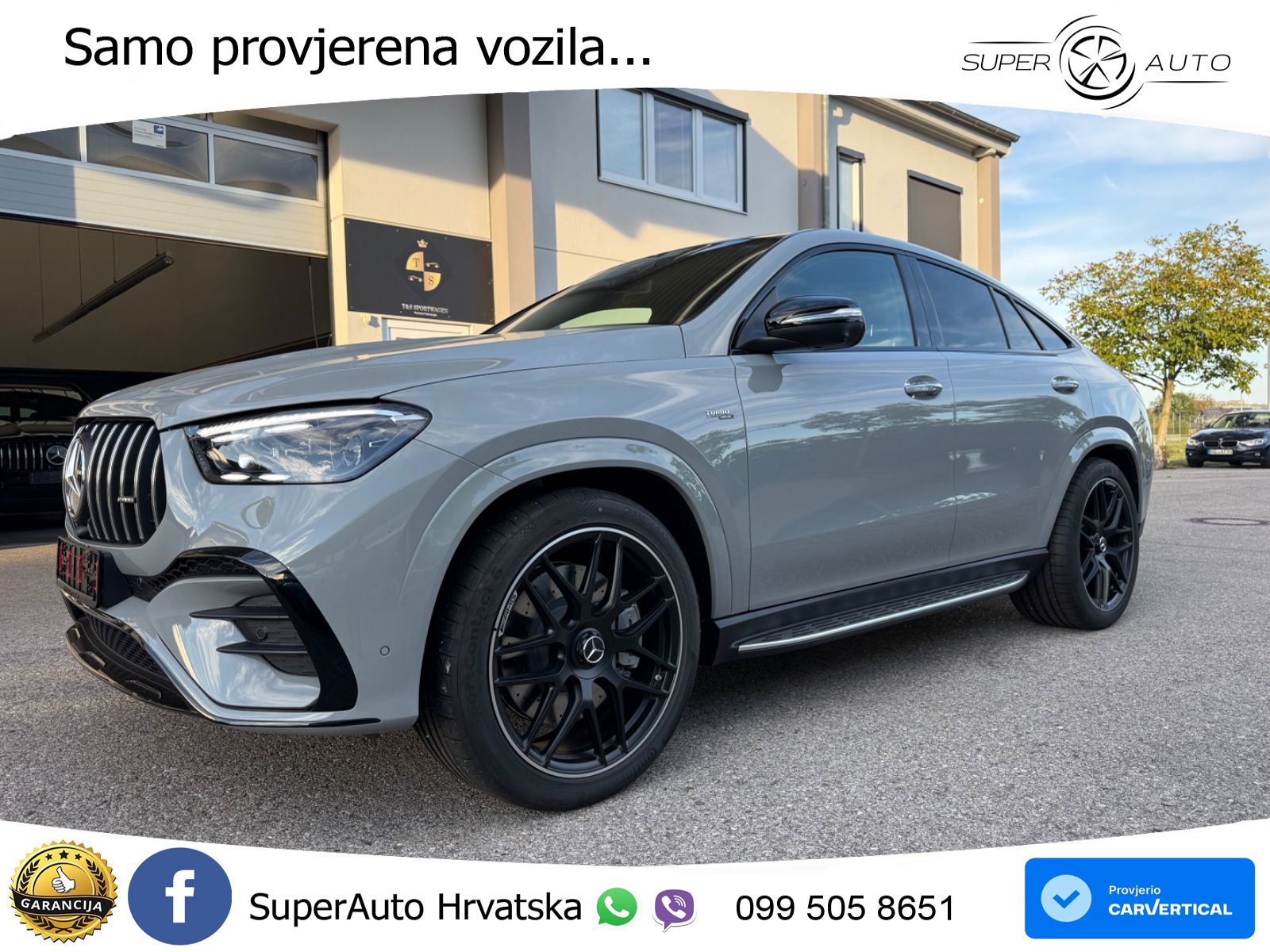 Mercedes AMG GLE Coupe 53 (435 KS) EQ Boost 4MATIC+ AMG SPEEDSHIFT TCT 9G ACC+HEAD+4xGR SJED+360+PANO