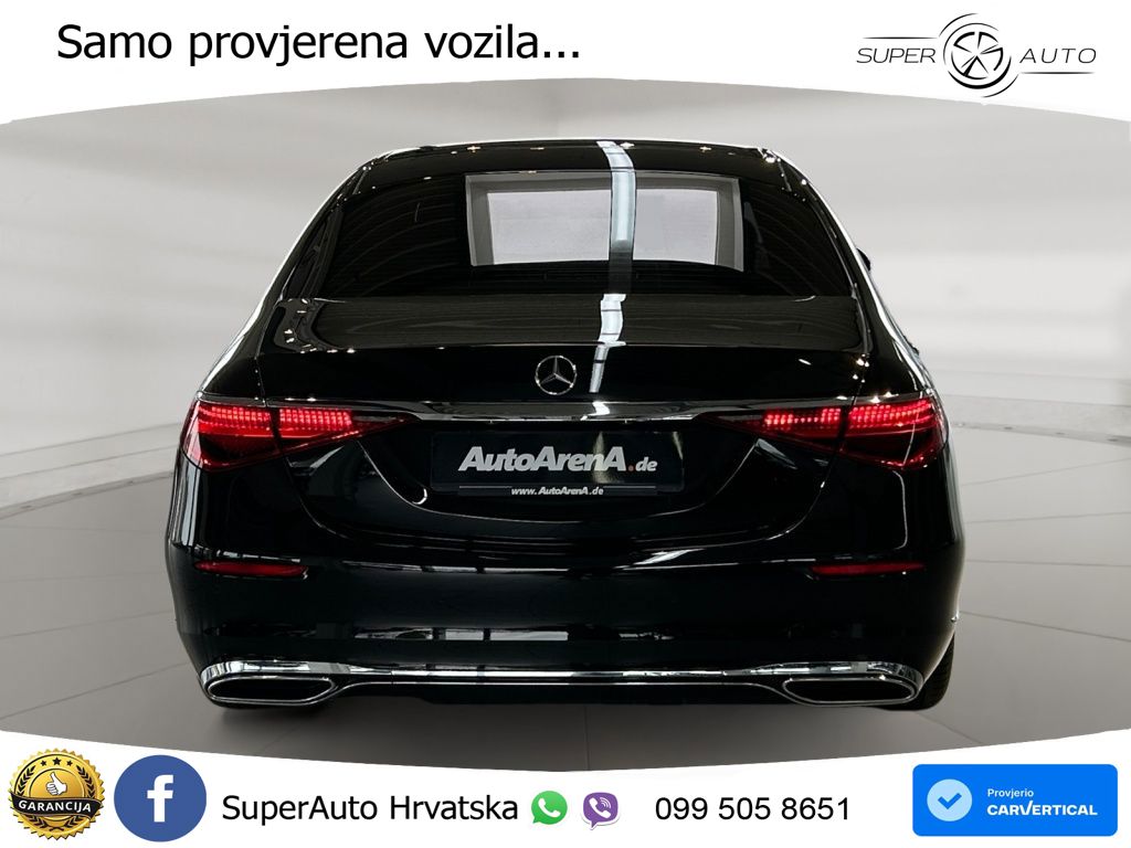 Mercedes S 350d (313 KS) EQ Boost 4MATIC 9G-TRONIC ZRAČNI+ACC+4xGR SJED+KAM