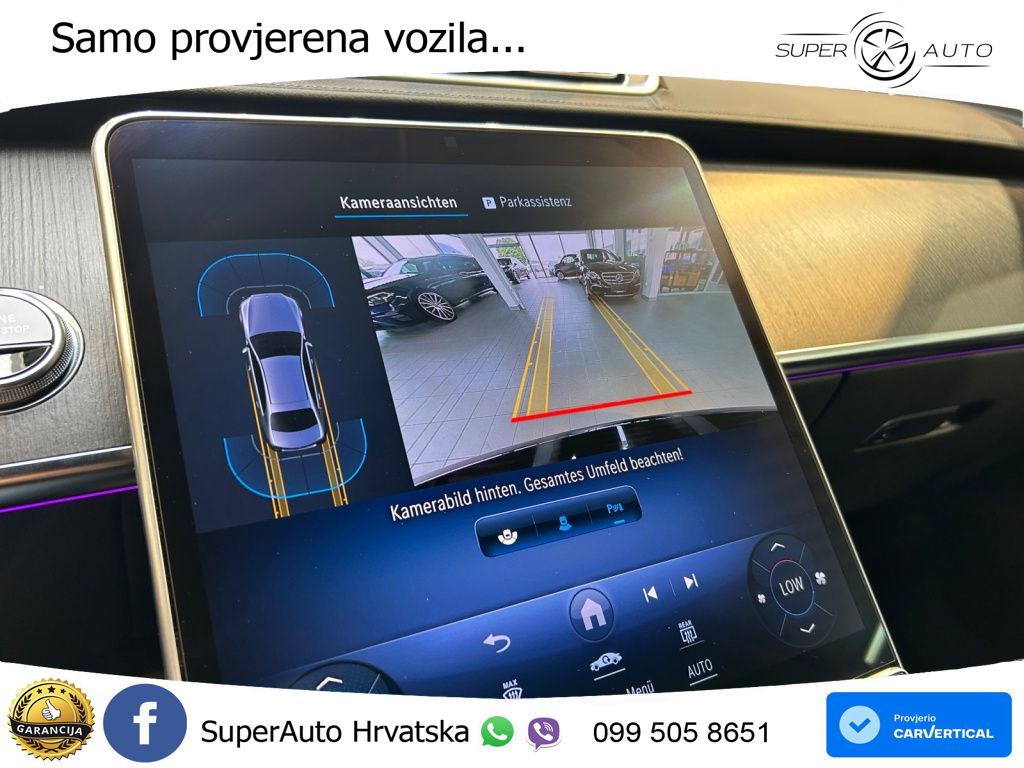 Mercedes S 350d (313 KS) EQ Boost 4MATIC 9G-TRONIC ZRAČNI+ACC+4xGR SJED+KAM